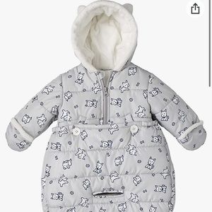 London Fog infant bunting suit snowsuit convertible coat
